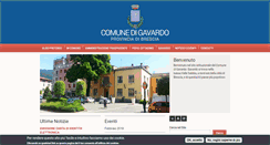 Desktop Screenshot of comune.gavardo.bs.it